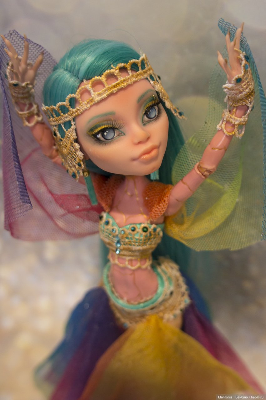 ООАК Джиджи Монстер Хай — Ремонт и реставрация кукол: тело