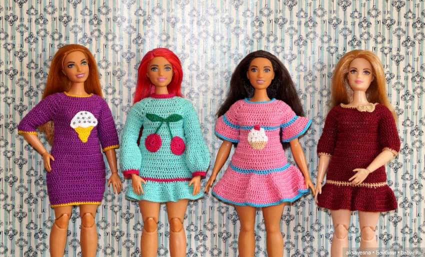 Alisavesna — Вязаная одежда и аутфиты для кукол (фото 5)
