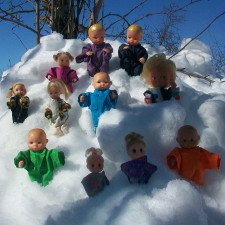 Пока  у меня только 11 куколок