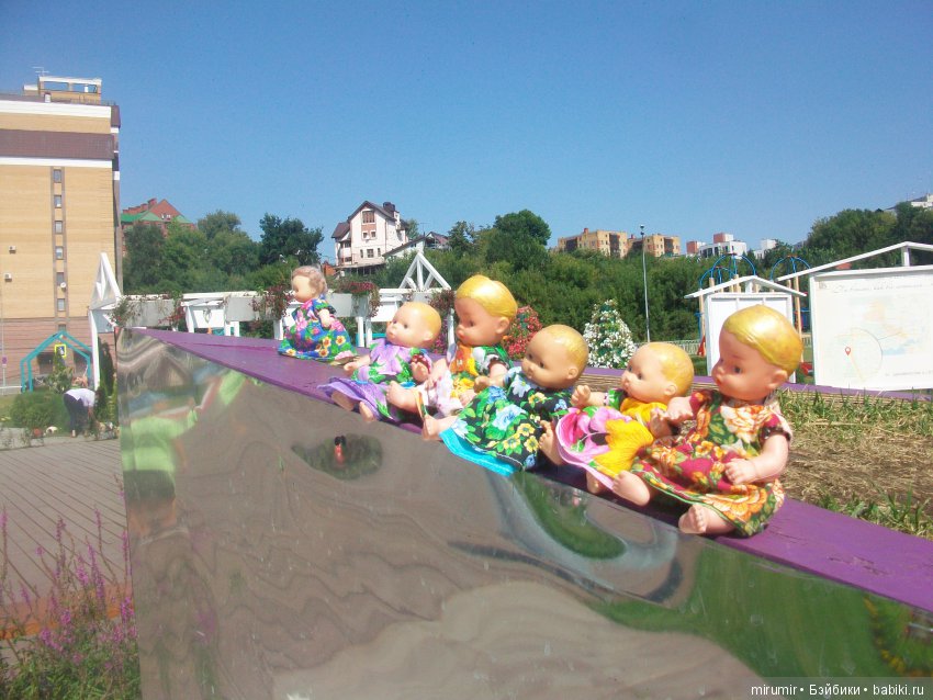 Как мы с кукляшками летом посещали цветочный фестиваль