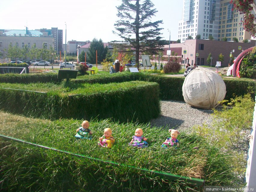 Как мы с кукляшками летом посещали цветочный фестиваль