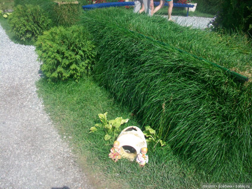 Как мы с кукляшками летом посещали цветочный фестиваль