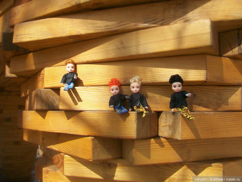 Как мои новые куклы ходили в парк (фото 3)