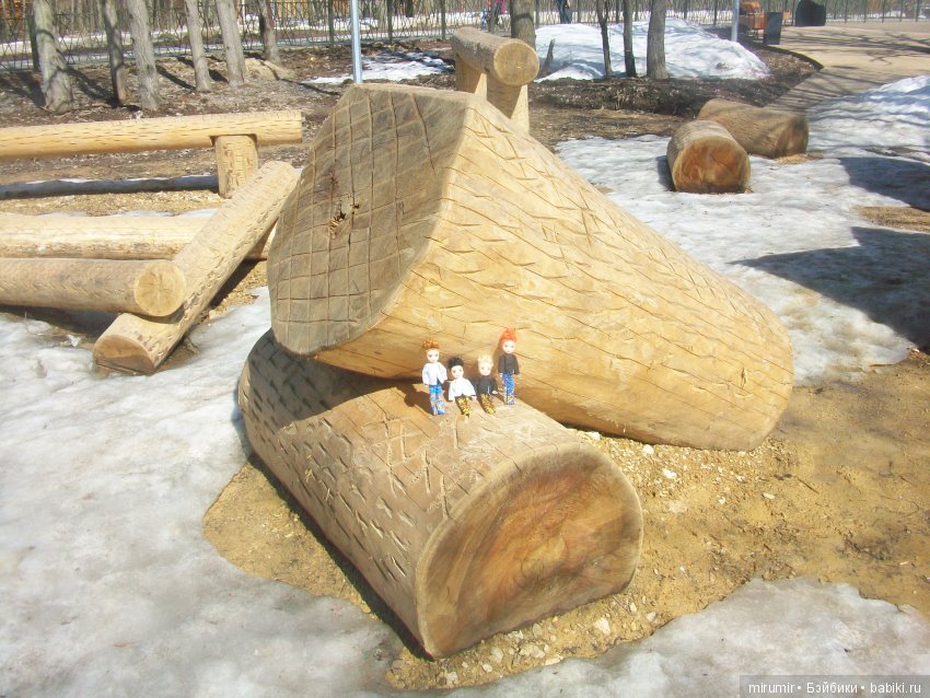 Как мои новые куклы ходили в парк (фото 6)