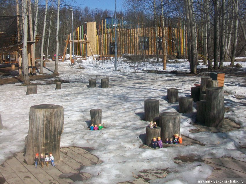 Как мои новые куклы ходили в парк (фото 5)