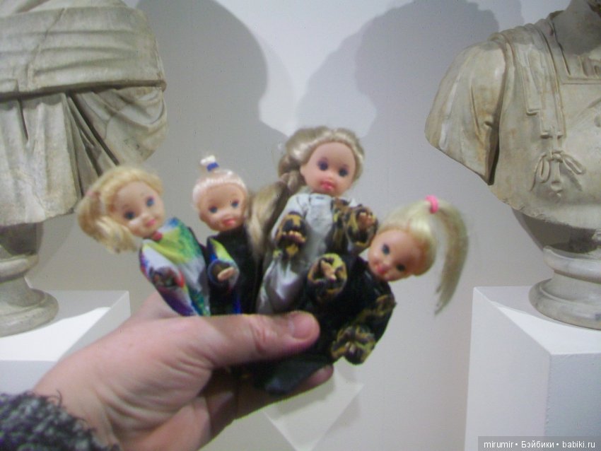 Выставки, которые мы с кукляшками посетили в январе. Часть 1