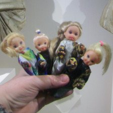 Выставки, которые мы с кукляшками посетили в январе. Часть 1