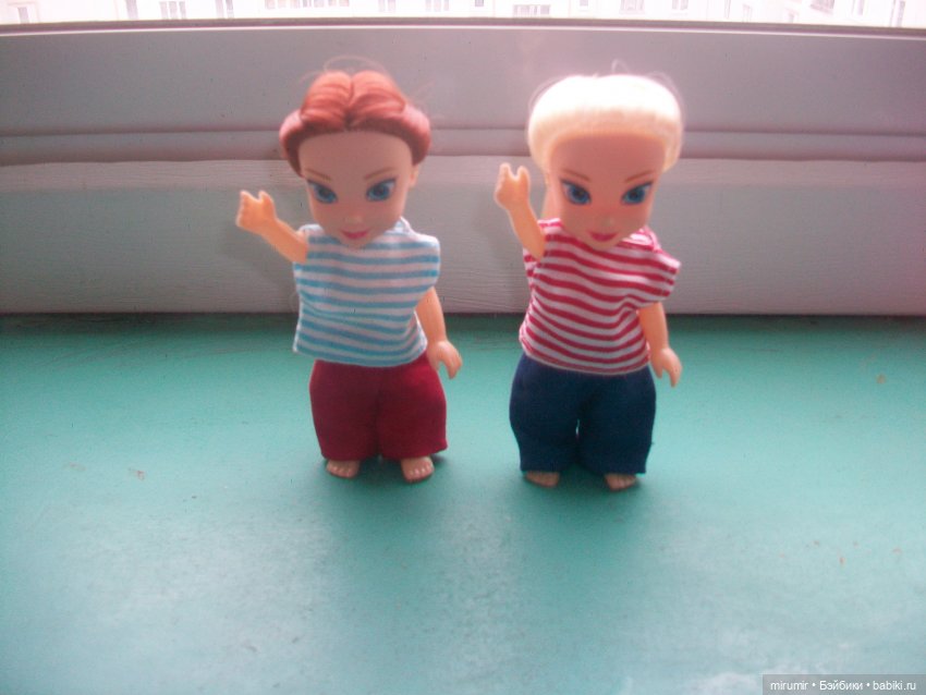 Наши новые куколки высотой 16 см (фото 5)