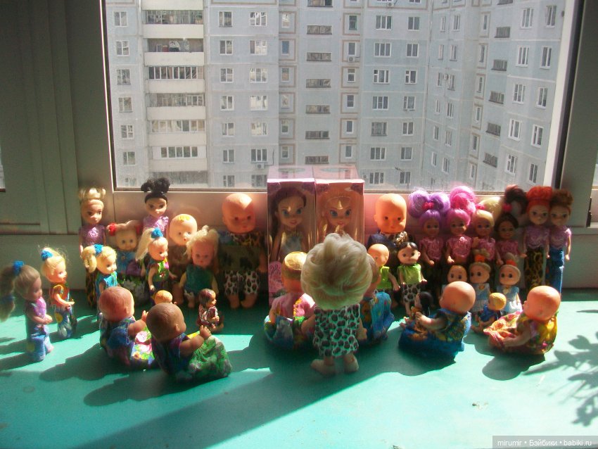 Наши новые куколки высотой 16 см