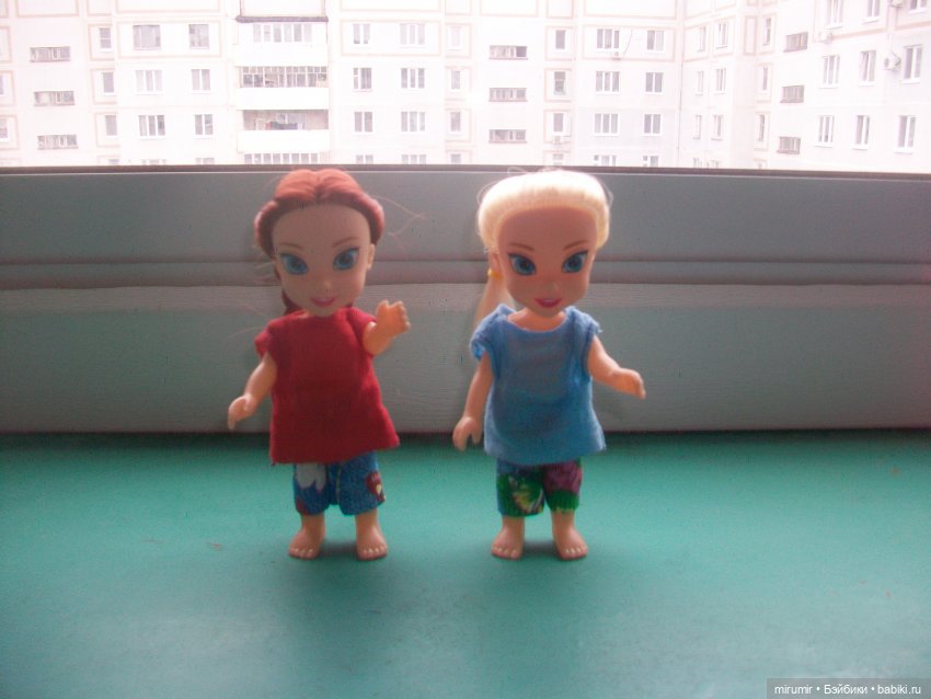 Наши новые куколки высотой 16 см (фото 7)