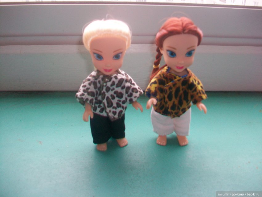 Наши новые куколки высотой 16 см (фото 6)