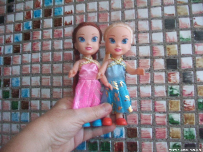 Наши новые куколки высотой 16 см (фото 4)