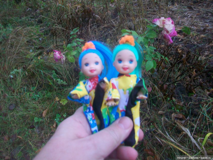 Поездка на дачу и новые одежки