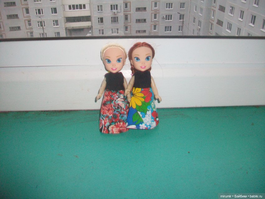 Поездка на дачу и новые одежки
