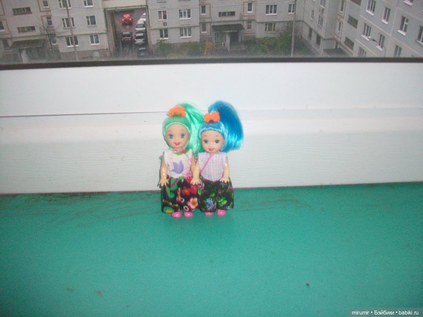 Поездка на дачу и новые одежки