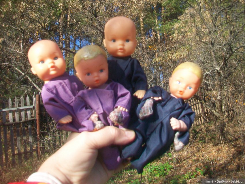 Осенние прогулки — Игровые куклы разных производителей (Разное): редкие бренды