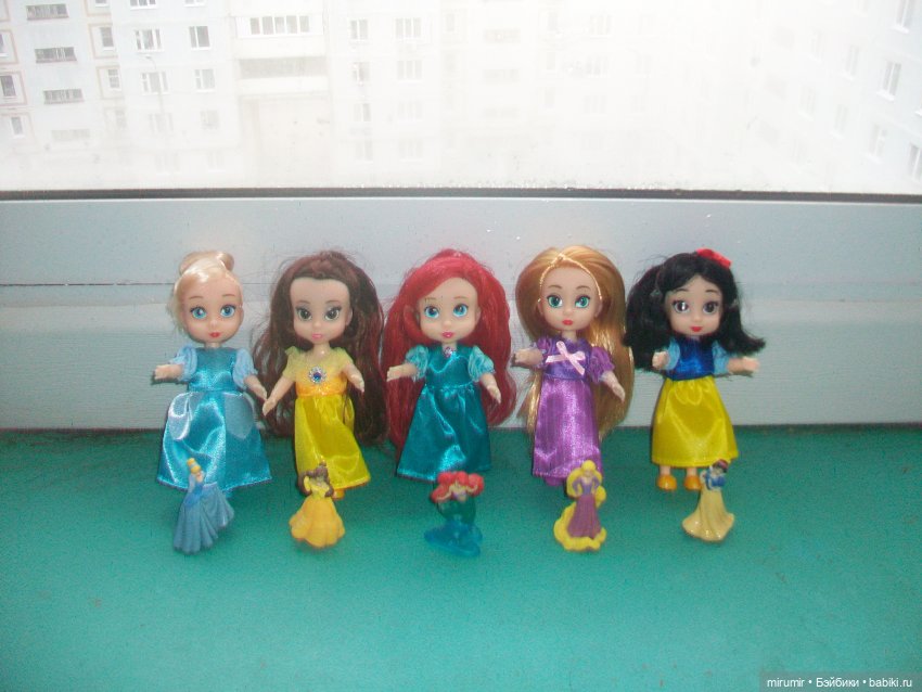 Мои принцессы Диснея — Куклы Disney Animators и Принцессы Диснея: Disney Store