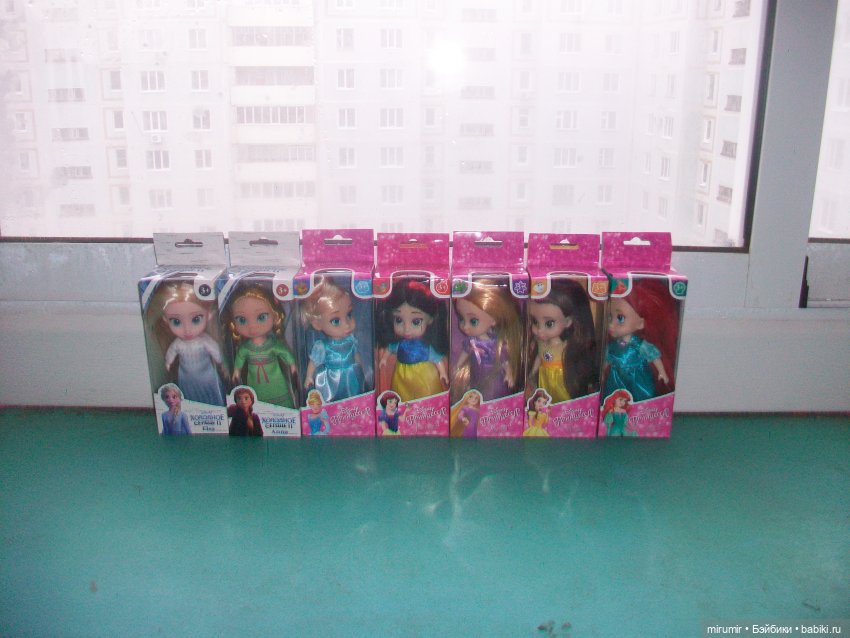 Мои принцессы Диснея — Куклы Disney Animators и Принцессы Диснея: Disney Store