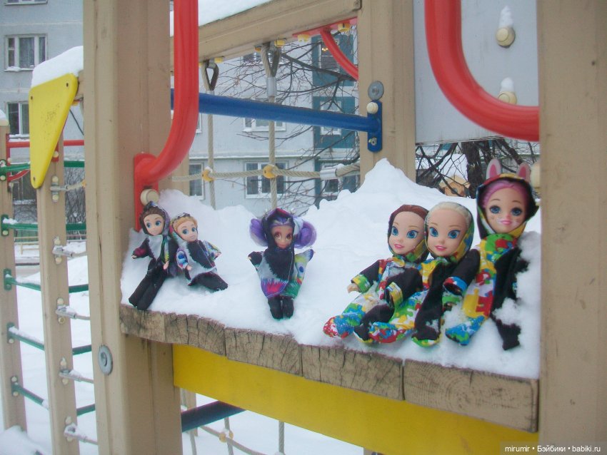 Январские прогулки — Игровые куклы разных производителей (Разное): редкие бренды