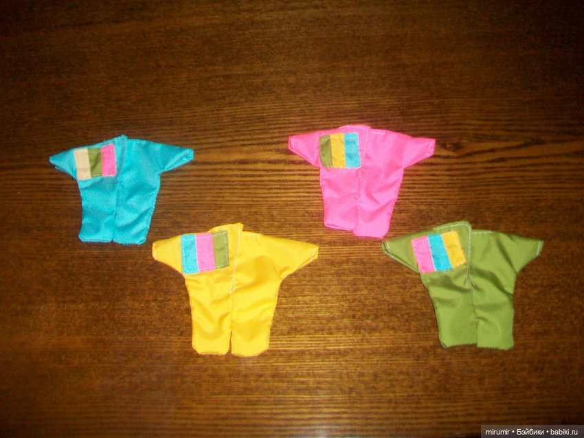 Как я шила пупсикам комбинезоны