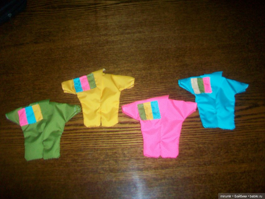 Как я шила пупсикам комбинезоны