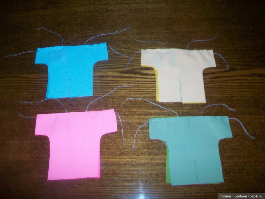 Как я шила пупсикам комбинезоны (фото 10)