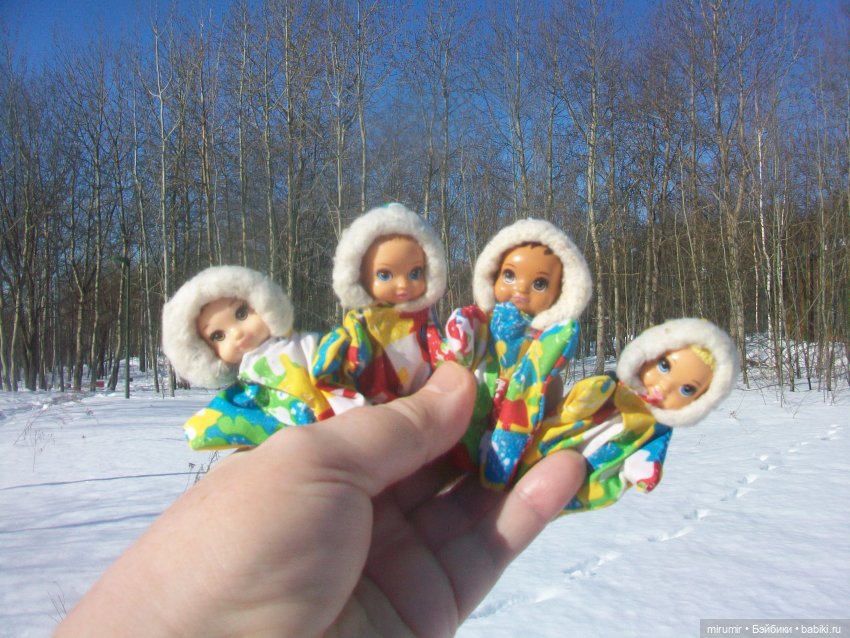 Февральские прогулки — Игровые куклы разных производителей (Разное): редкие бренды