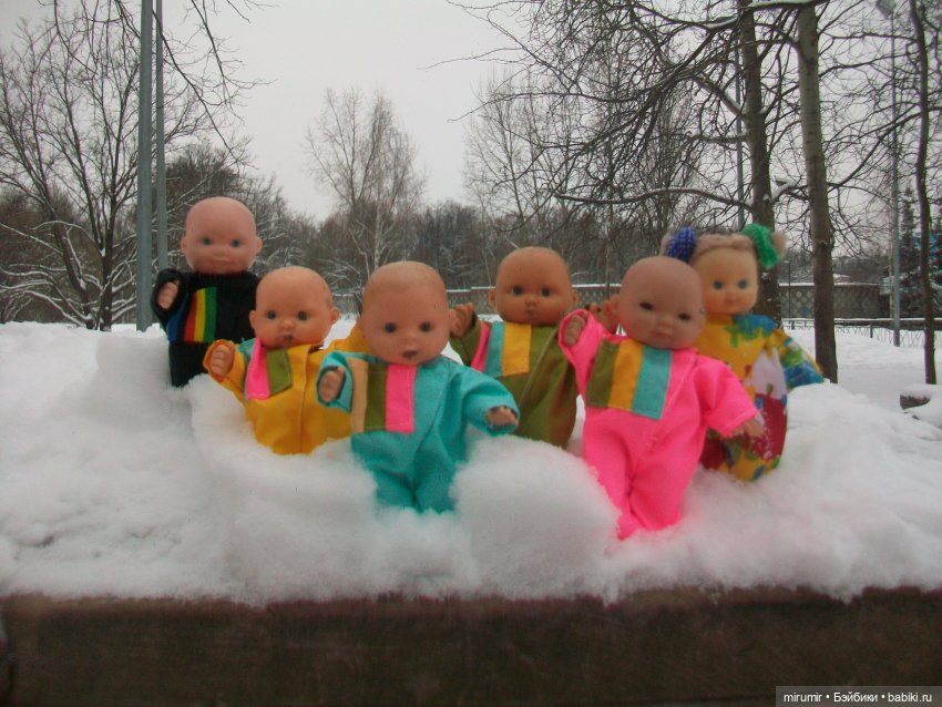 Первая в 2023 году прогулка в парке