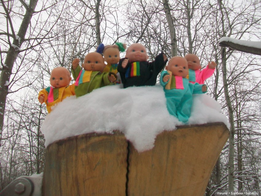 Первая в 2023 году прогулка в парке