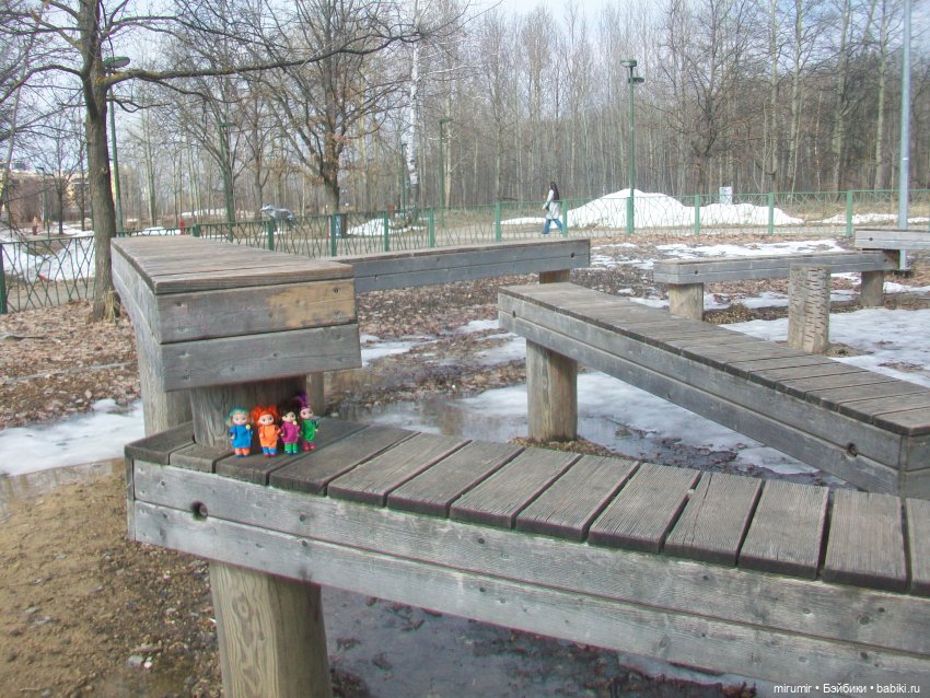 Мартовская прогулка в нашем парке