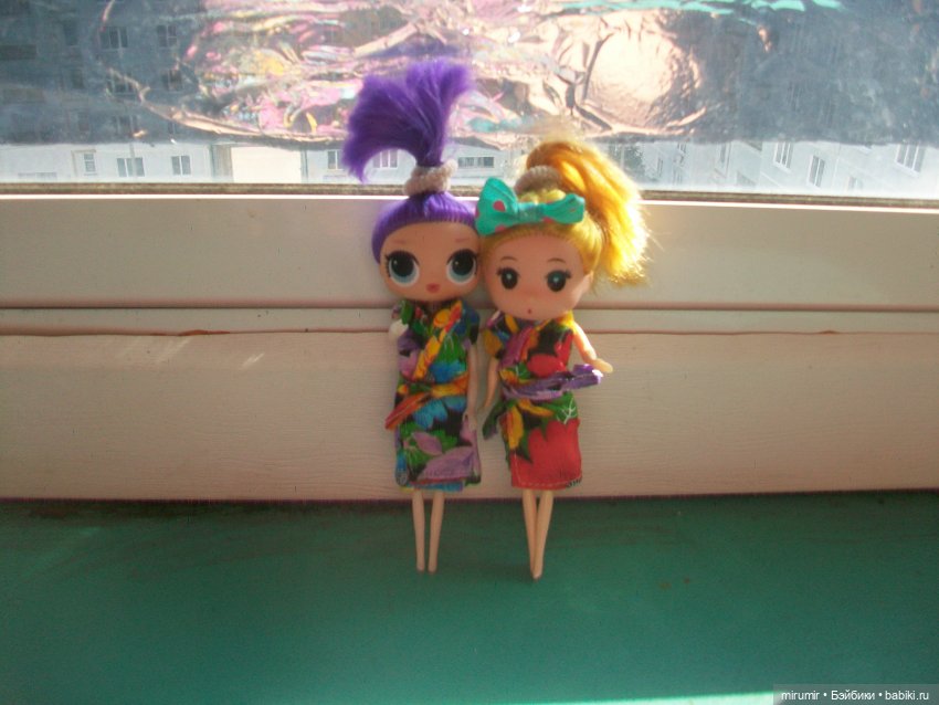 Пока одни девчушки путешествовали