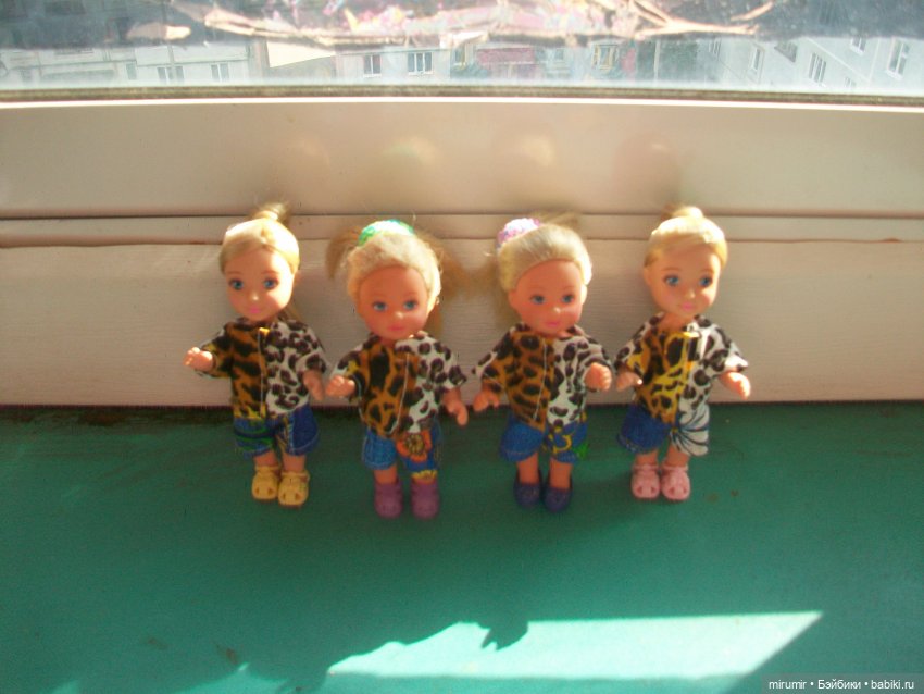 Пока одни девчушки путешествовали