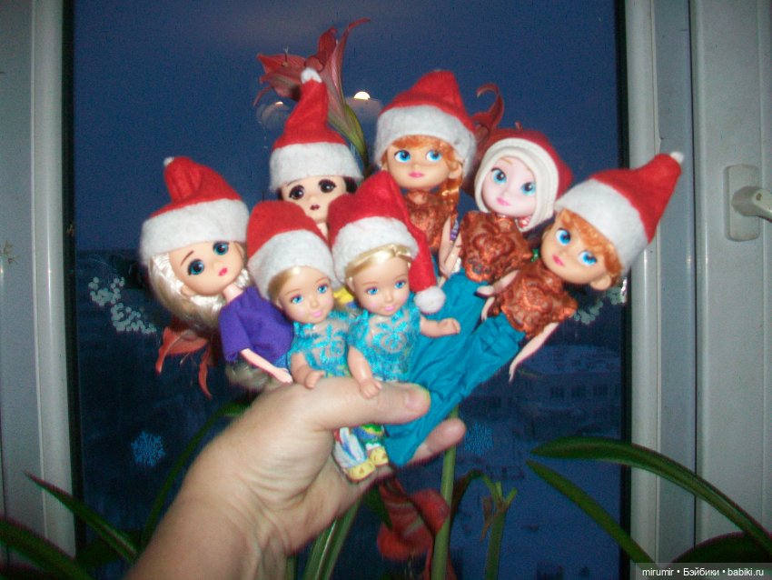 С Новым годом поздравляю — Игровые куклы разных производителей (Разное): редкие бренды