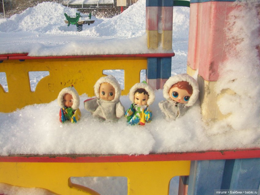 Январские прогулки - 2 — Игровые куклы разных производителей (Разное): редкие бренды