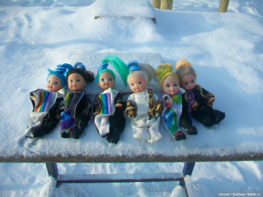 Январские прогулки - 3 — Игровые куклы разных производителей (Разное): редкие бренды