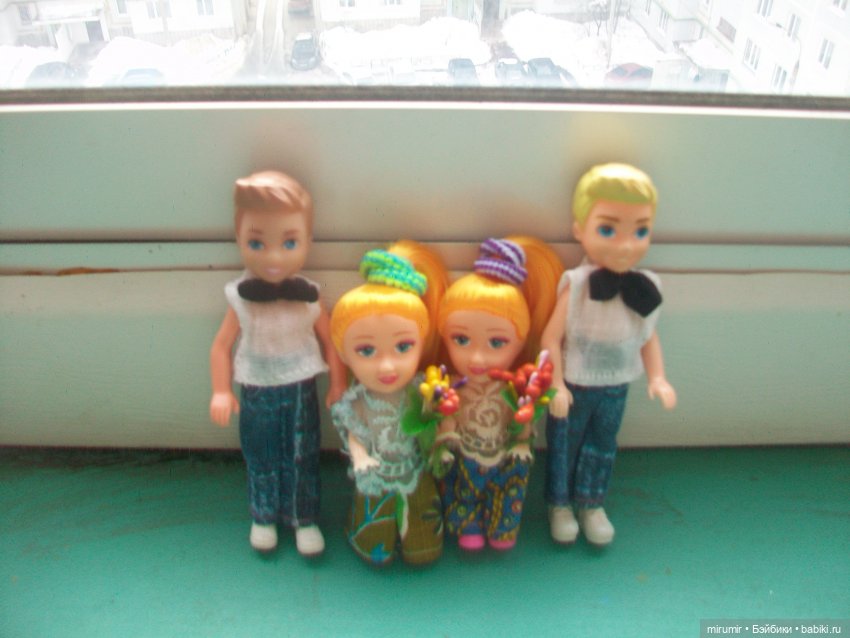 С праздником 8 марта — Игровые куклы разных производителей (Разное): редкие бренды (фото 4)