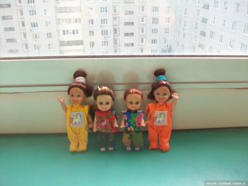 Мне опять подарили куколок