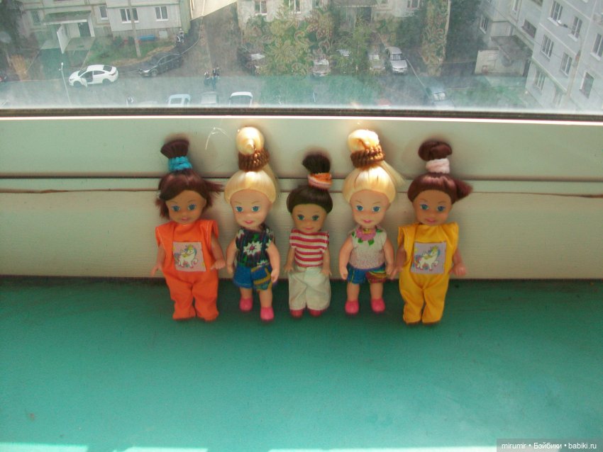 Мне опять подарили куколок