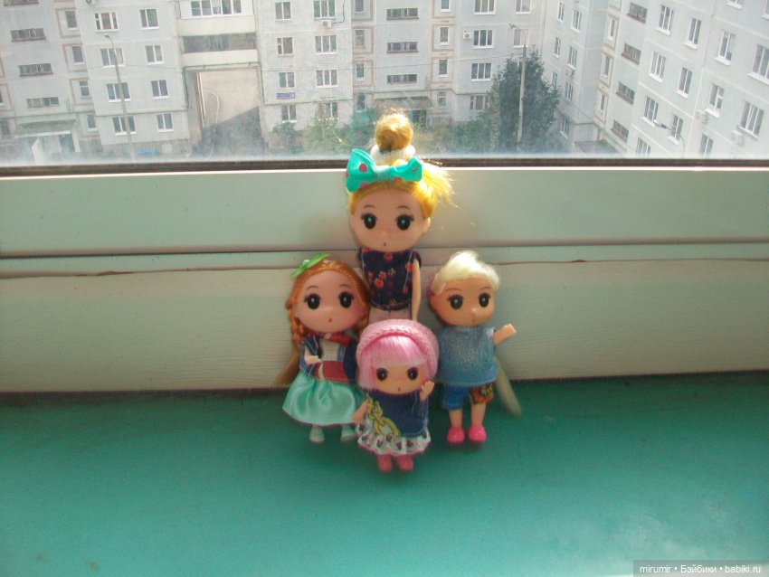 Мне опять подарили куколок