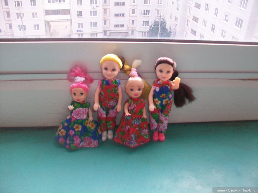 Мне опять подарили куколок