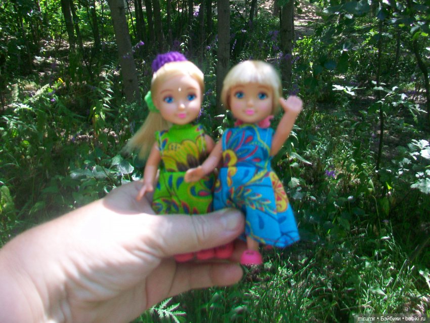 Наш парк летом — Игровые куклы разных производителей (Разное): редкие бренды