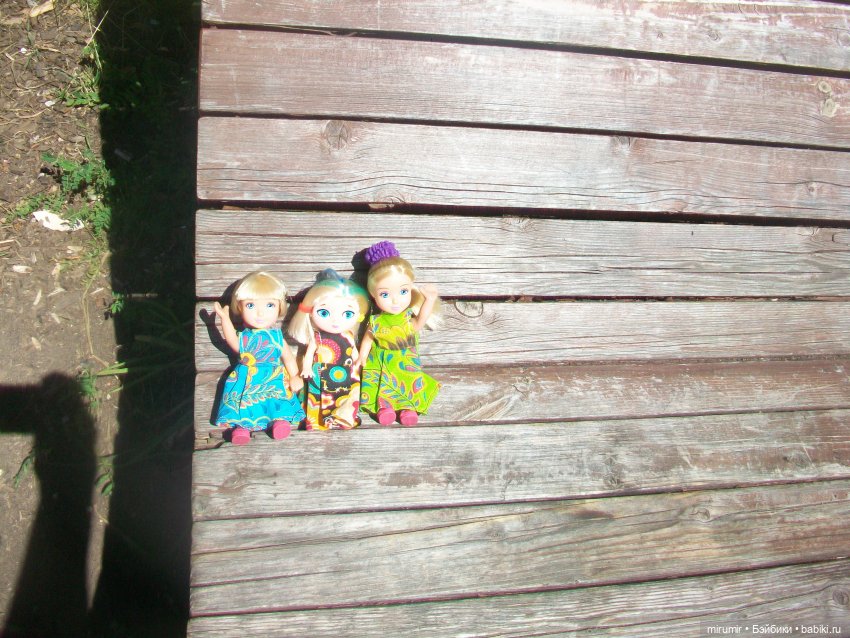Наш парк летом — Игровые куклы разных производителей (Разное): редкие бренды