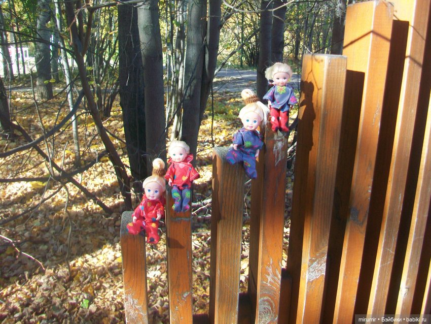 Наш парк осенью — Игровые куклы разных производителей (Разное): редкие бренды