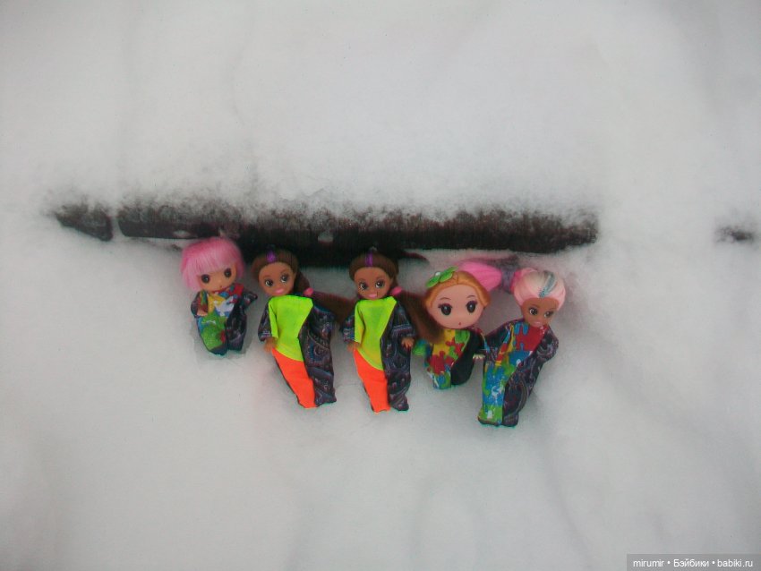 Зима бывает разной — Игровые куклы разных производителей (Разное): редкие бренды