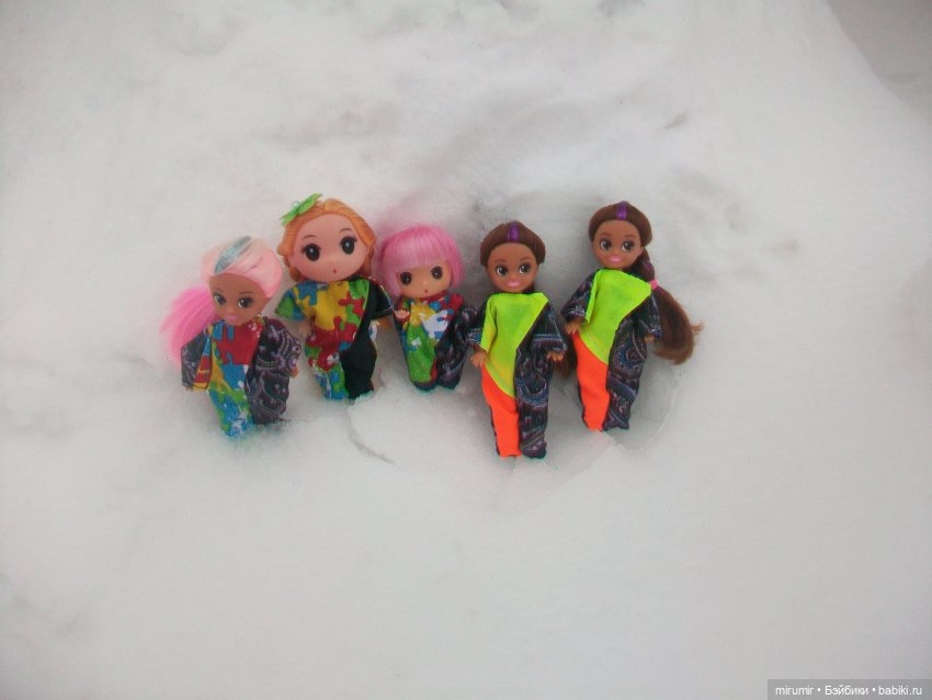 Зима бывает разной — Игровые куклы разных производителей (Разное): редкие бренды (фото 2)