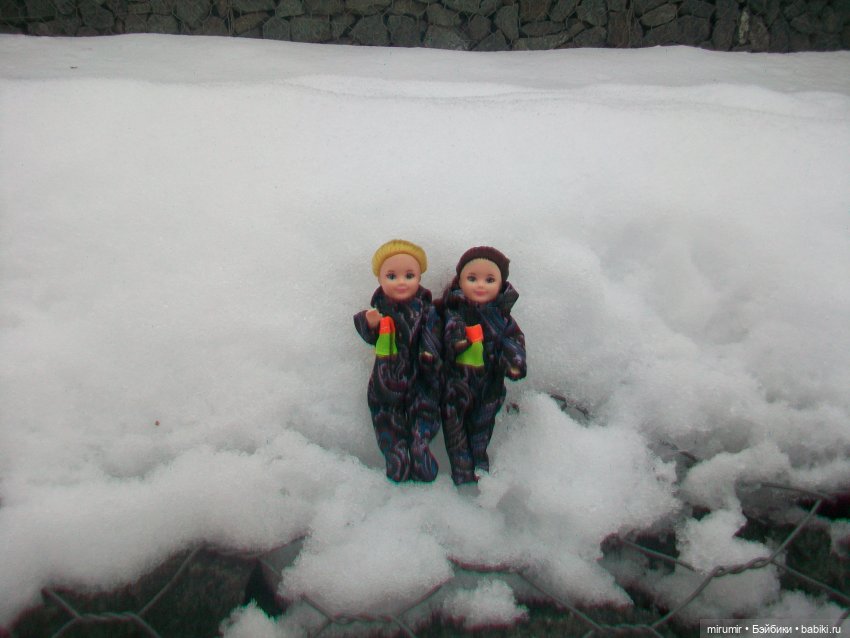 Наше озеро зимой — Игровые куклы разных производителей (Разное): редкие бренды