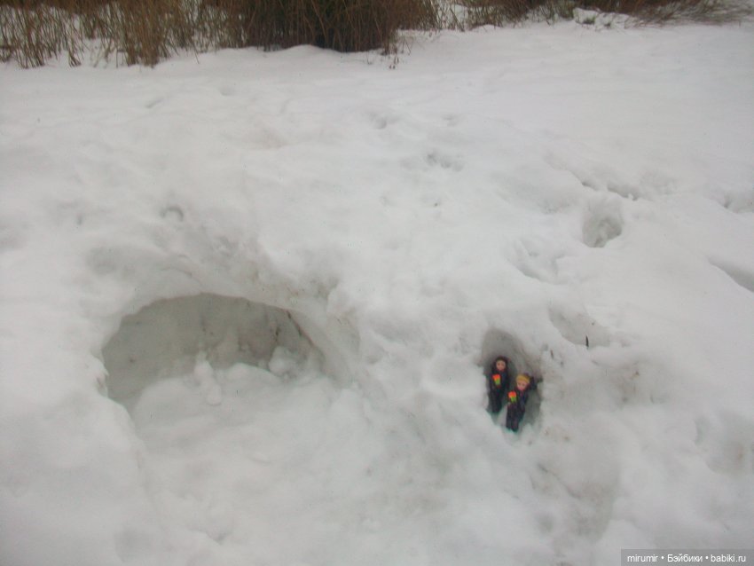 Наше озеро зимой — Игровые куклы разных производителей (Разное): редкие бренды (фото 4)