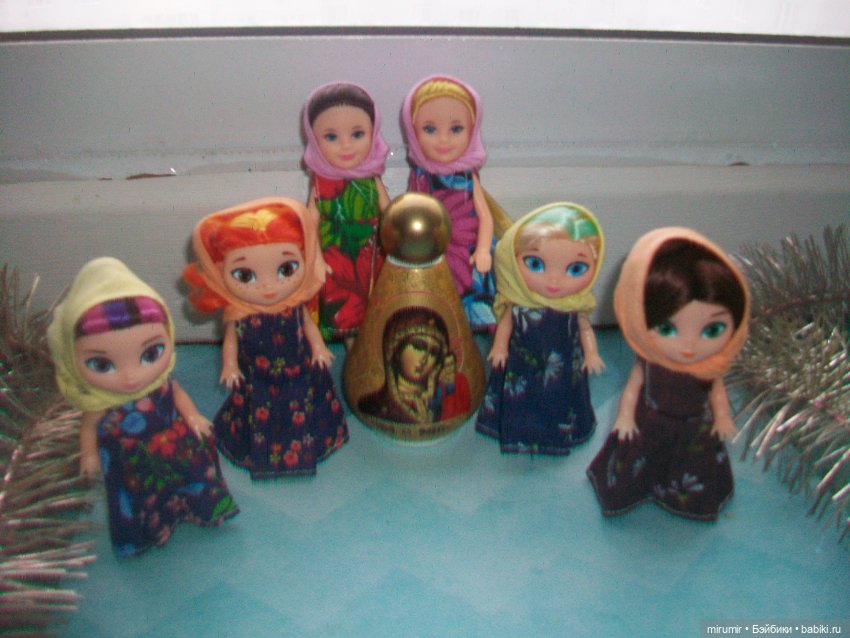 С Крещением — Игровые куклы разных производителей (Разное): редкие бренды (фото 2)