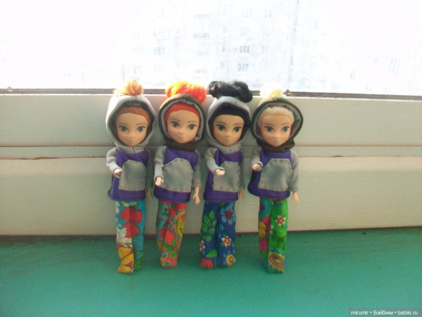 Как сшить худи | Бэйбики Как сшить худи — Одежда и обувь для кукол своими руками: фото