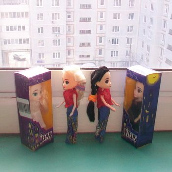 У меня новые куклы!